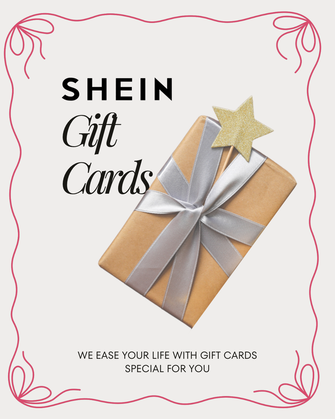 100$ Shein Gift card