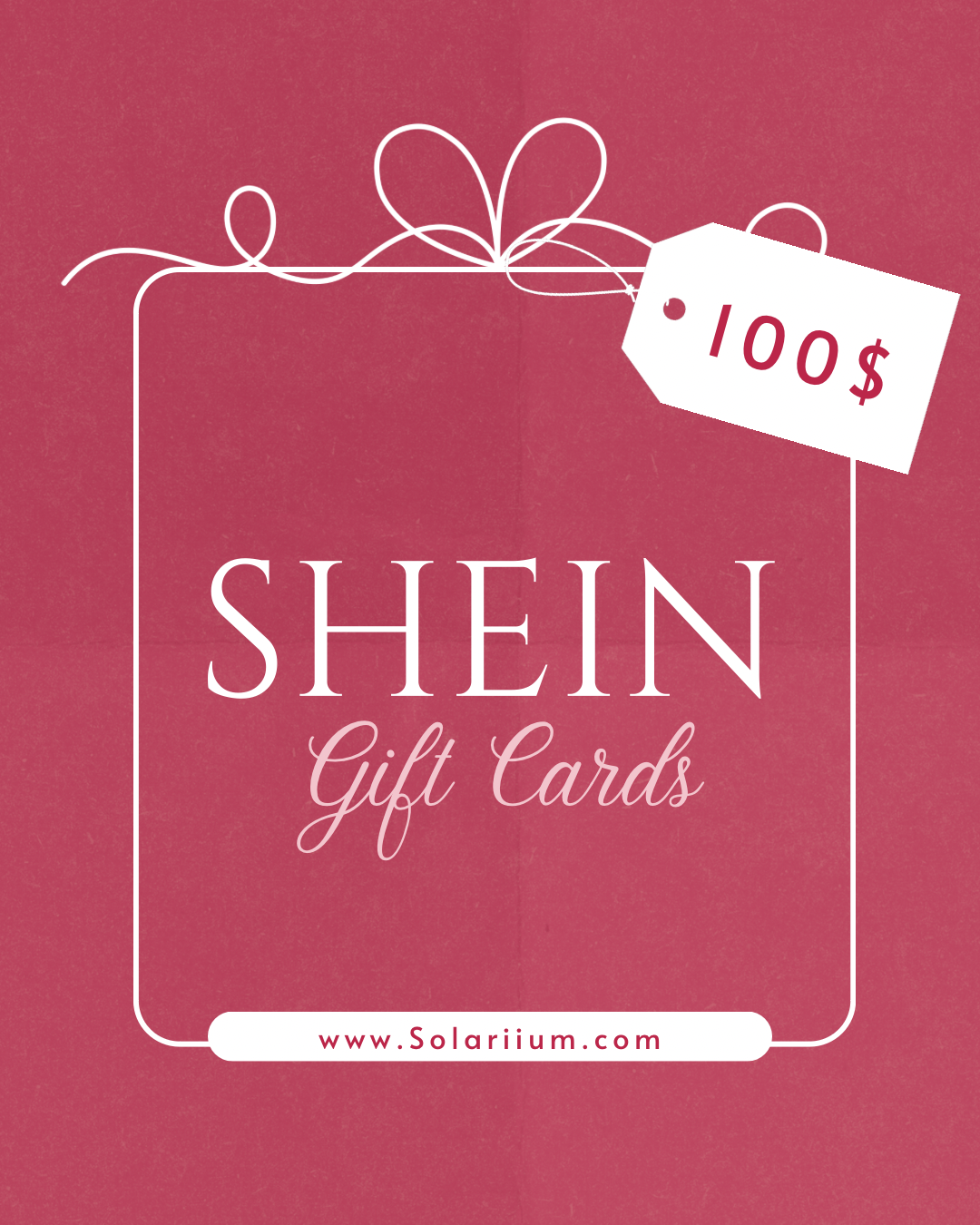 100$ Shein Gift card